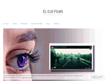Tablet Screenshot of elojofilms.com